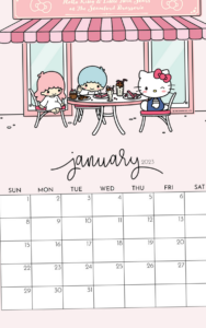 🤍 🤍 stay inspired all year long: Hello Kitty Digital Planner: Boost Creativity & Productivity