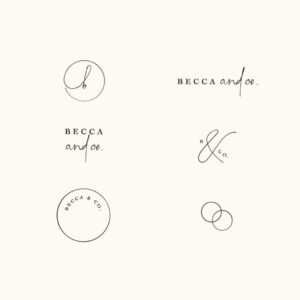 🍰 💌 stay inspired all year long: Elegant Wedding Planner Logo Design | Digital & Creative Assets