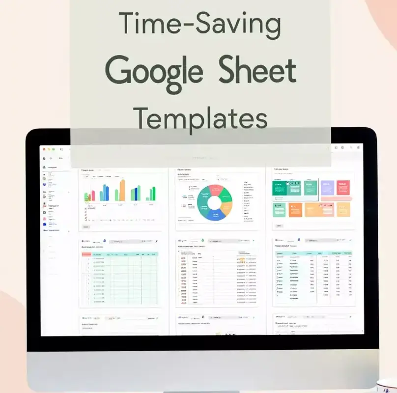 Streamline Workflow with Google Sheet Templates — 🎀 🎀 secret to staying productive