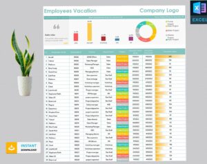 🌸 💍 Streamlined Vacation Planning Template for HR Design | romanticize your routine