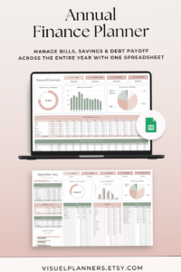 Student Money Tips: Ultimate Annual Budget Template for Google Sheets – Easy Expense Tracker & More — ☁️ 🤍 essential planning guide