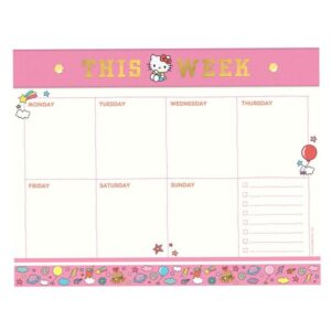 🕯️ ✨ Studio Oh Hello Kitty Weekly Planner Desk Pad | dream life manifestation