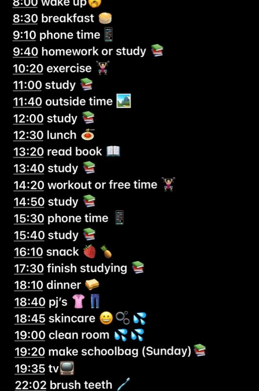 Study Routine Planner | Digital Design & Creative Assets — 🥂 👰 secret to staying productive