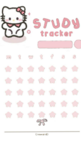 Study Tracker for Digital Planners & Creative Assets — 💎 🌈 seamless organization hack