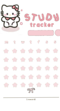 Study Tracker for Digital Planners & Creative Assets — 💎 🌈 seamless organization hack