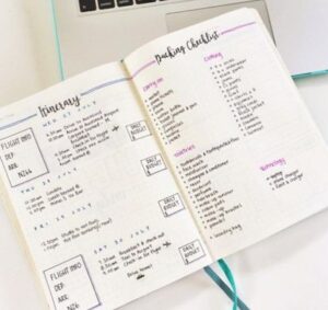 ☁️ 🤍 Stunning Travel Journal Ideas for Your Next Vacation | dream life manifestation