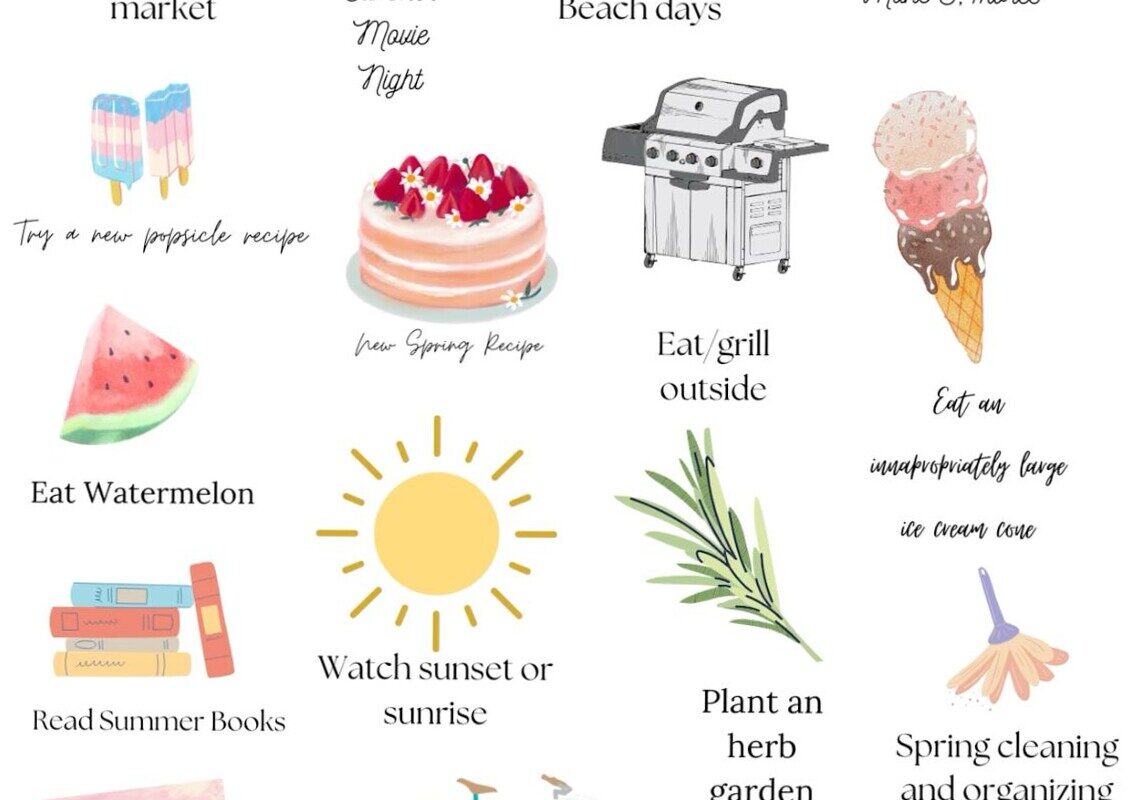 Summer Bucket List: Digital Design Edition — 💎 💎 dream life manifestation