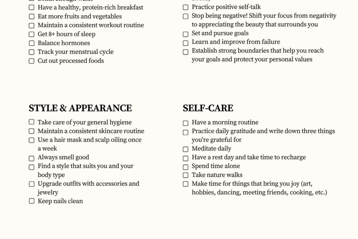 🖇️ 📅 That Girl Checklist — Creative Planning Essentials | seamless organization hack