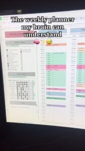 The Ultimate Customizable Weekly Planner for Google Sheets — 💎 🎨 secret to staying productive