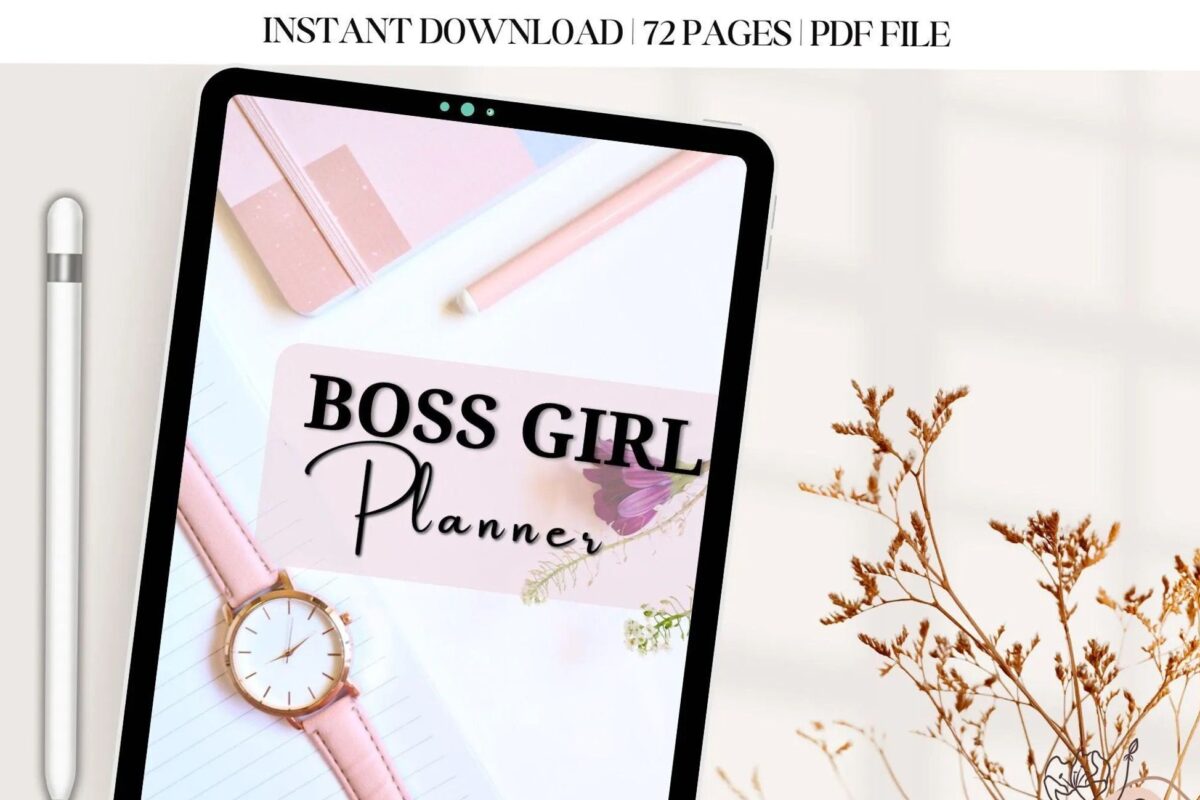 The Ultimate Girl Boss Planner | Empower Your Hustle & Elevate Your Success | Boss Girl | For Her — 📍 💎 dream life manifestation