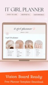 The Ultimate IT Girl Planner Goodnote — Elevate Your Entire Life — 🌿 ☁️ secret to staying productive