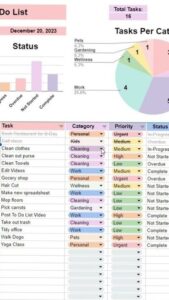 📝 📌 To-Do List Spreadsheet Template for Google Sheets & Excel #excel #spreadsheet #shorts | 2026 efficiency hack