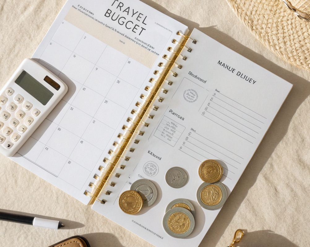 🌿 ☁️ Travel Budget Planner — Digital Design & Creative Assets | stay inspired all year long