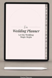 Ultimate 160-Page Digital Wedding Planner for iPad — 🖇️ 📝 stay inspired all year long