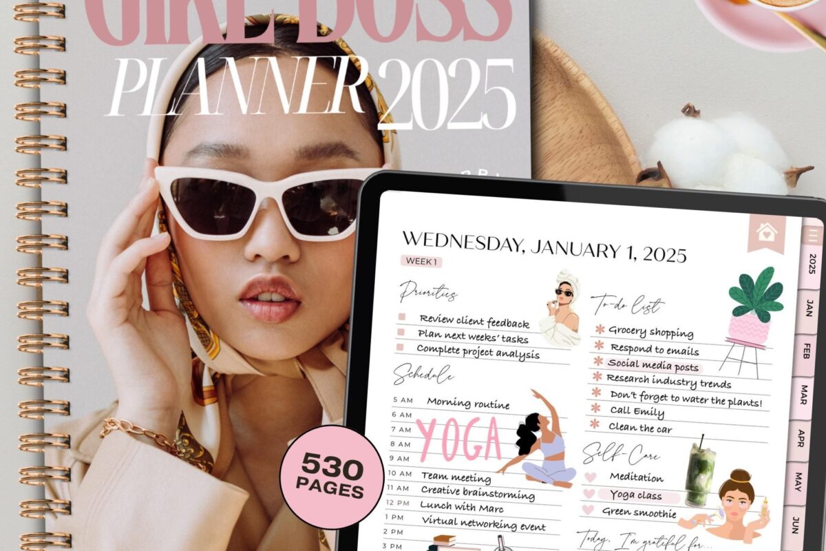 📁 📝 Ultimate 2025 Digital Planner for Every Goal | secret to staying productive