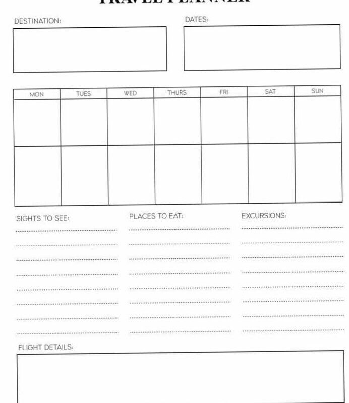 💌 💌 Ultimate Free Vacation Planner for Dream Life Manifestation | romanticize your routine