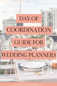 🖌️ 🌈 ultimate printable checklist: Day-of Coordination Guide for Wedding Planners