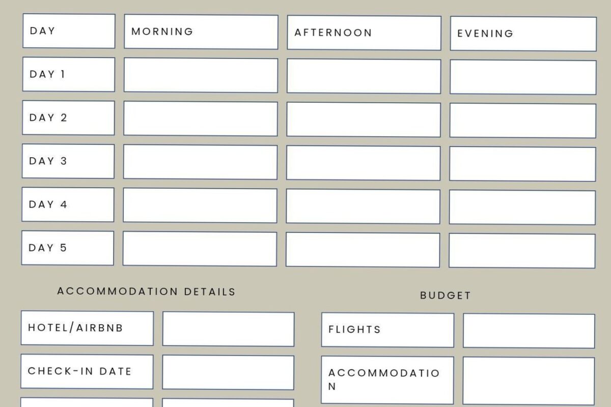 💎 🌈 Ultimate Road Trip Travel Planner PDF – Organize Your International Adventure | secret to staying productive