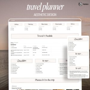 Ultimate Summer Travel Planner & Packing List Template — 🌈 📍 stay inspired all year long