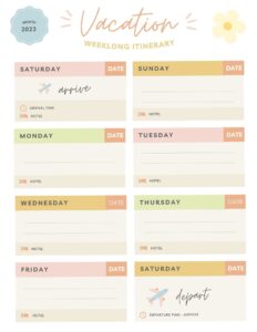 💌 💍 Ultimate Summer Vacation Planner for Family Adventures | secret to staying productive