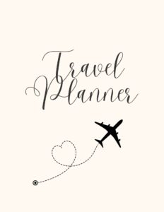 🌈 📍 Ultimate Travel Planner Set | Printable Itinerary Organizer | no-stress tracker