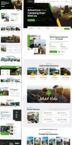 Vitour — Modern Travel Booking Template for Designers — 🥂 💍 stay inspired all year long