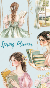 🖌️ 🖌️ Watercolor Spring Planner Clipart | Digital Stickers | Creative Assets | romanticize your routine