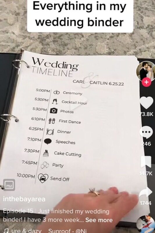 Wedding Binder Organization Ideas for the Bride: DIY & Personalized Inspiration — 📝 📝 dream life manifestation