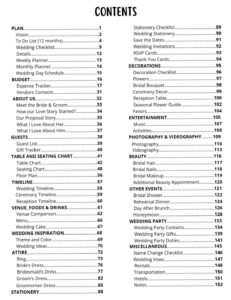 Wedding Day Binder Template | Canva Edit | Instant Download — 👰 👰 no-stress tracker