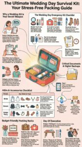 Wedding Day Essentials Checklist | Perfect Day Planner Design — 📌 📅 ultimate printable checklist