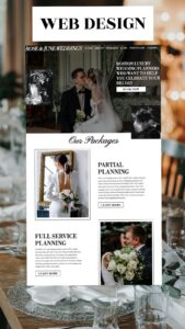 🖇️ 📊 Wedding & Event Planner Website Design | Hire a Creative Web Designer | secret to staying productive