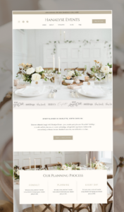 Wedding & Events Planner Website Template | Daydream Sites — ✨ 🌿 dream life manifestation