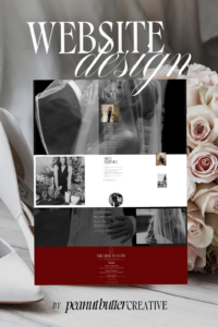 Wedding Planner Website Design by Peanut Butter Creative — 🖇️ 📅 secret to staying productive