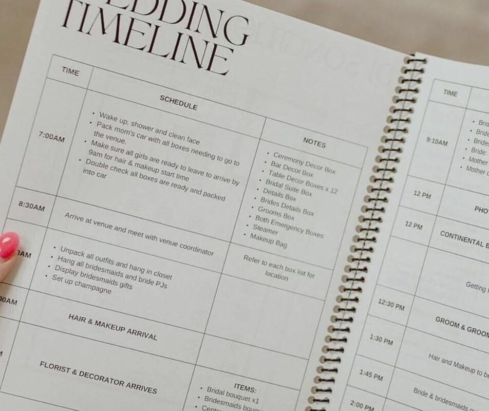 📝 📁 Wedding Planning Setup | Digital Design & Creative Assets | romanticize your routine