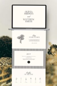 📍 🌈 Wedding Website Design Inspiration for Planners & Creators | stay inspired all year long