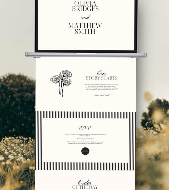 📍 🌈 Wedding Website Design Inspiration for Planners & Creators | stay inspired all year long