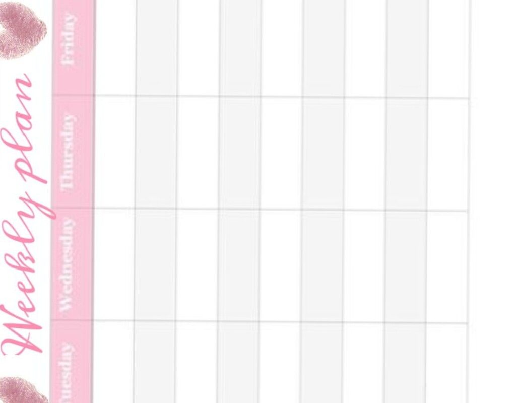 🥂 💍 Weekly Planner Layouts for Creative Productivity | stay inspired all year long