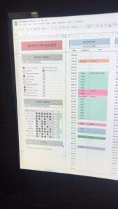 🖇️ 📊 Weekly Planner Template for Organization & Productivity #printablehappyplanner | stay inspired all year long