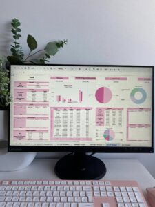 🌈 💎 Yearly Budget Planner 2025 — Digital Savings Tracker Template | essential planning guide